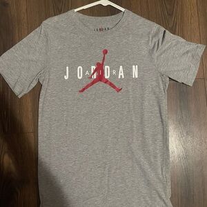 Grey Jordan tee